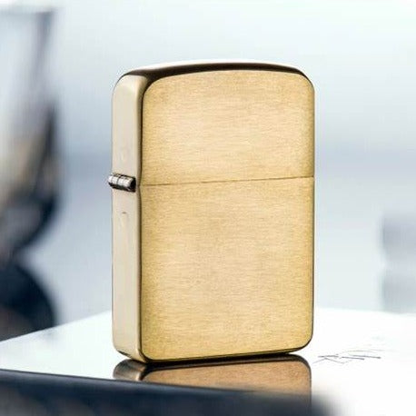 Zippo 1941B brass vintage ltr 純銅 拉絲純銅 - Rabbit Habit 