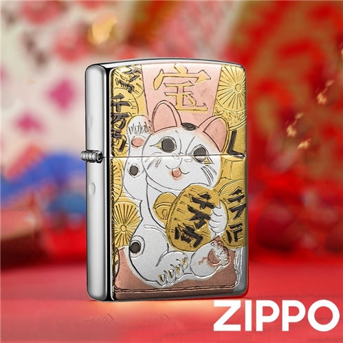 Zippo ZBT-5-81A 招財貓 japanese traditional manekineko