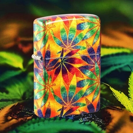 Zippo 48776 Cannabis Design - Rabbit Habit 