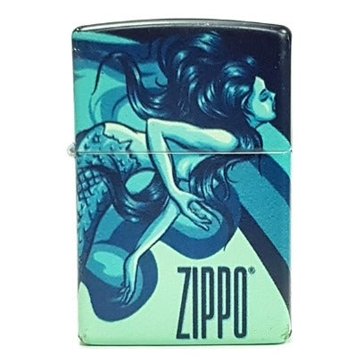 Zippo 48605 mermaid zippo design - Rabbit Habit 