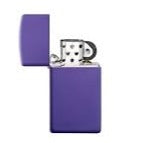 Zippo 1637 slim purple matte - Rabbit Habit 
