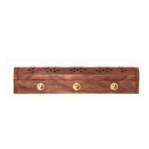 Satya Incense Sticks Coffin Holder - Ying & Yang - Rabbit Habit 