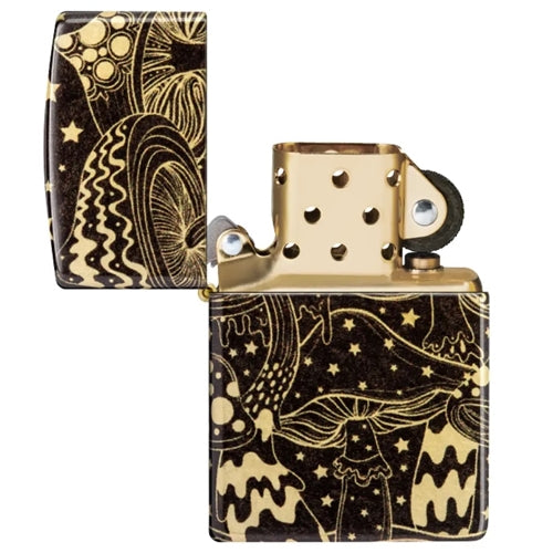 Zippo 46277 mushrooms design - Rabbit Habit 