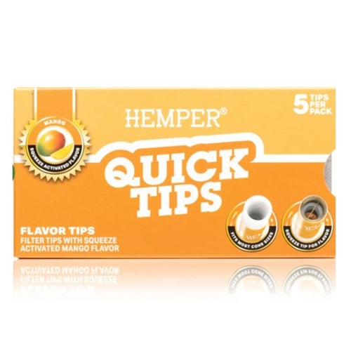 Hemper Quick Tips  Banana Flavour 10 Packs Per Box - Rabbit Habit 