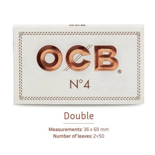 OCB White N.4 Double - Rabbit Habit 