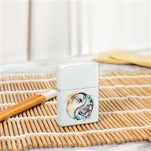 Zippo 46249 watercolor yin yang design - Rabbit Habit 