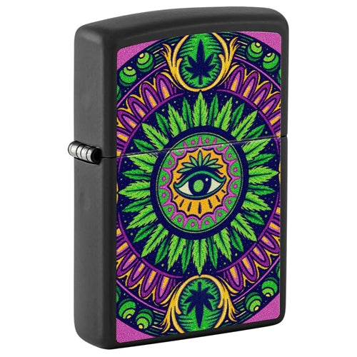 ZIPPO 48583 CANNABIS PATTERN DESIGN - Rabbit Habit 