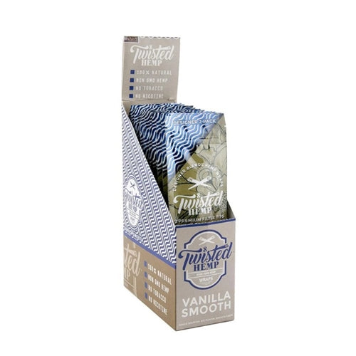 Twisted Premium Hemp Wrap Vanilla Smooth - Rabbit Habit 