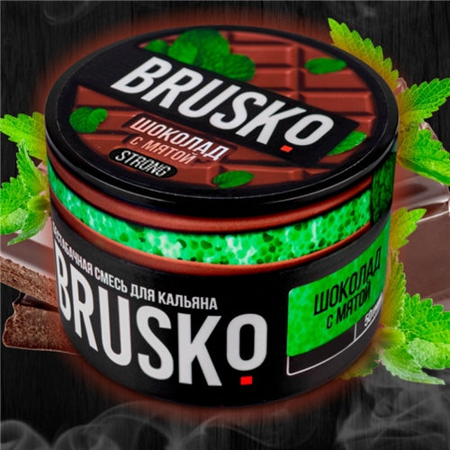 Brusko chocolate mint 薄荷朱古力 250g