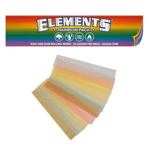 ELEMENTS rainbow pack king size - Rabbit Habit 