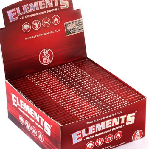 ELEMENTS slow burn hemp king size - Rabbit Habit 