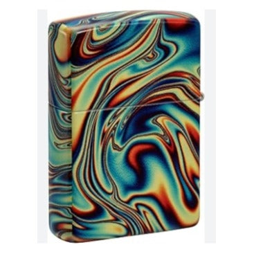 Zippo 48612 Colorful Swirl Pattern - Rabbit Habit 