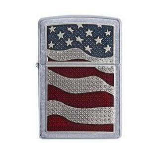 ZIPPO 29613 Diamond Plate Flag - Rabbit Habit 