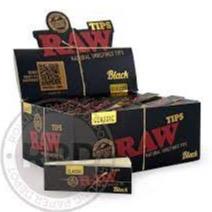 RAW - Black Short Tips - Rabbit Habit 